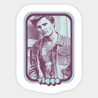 Viggo Mortensen /// Retro Style Fan Art Sticker